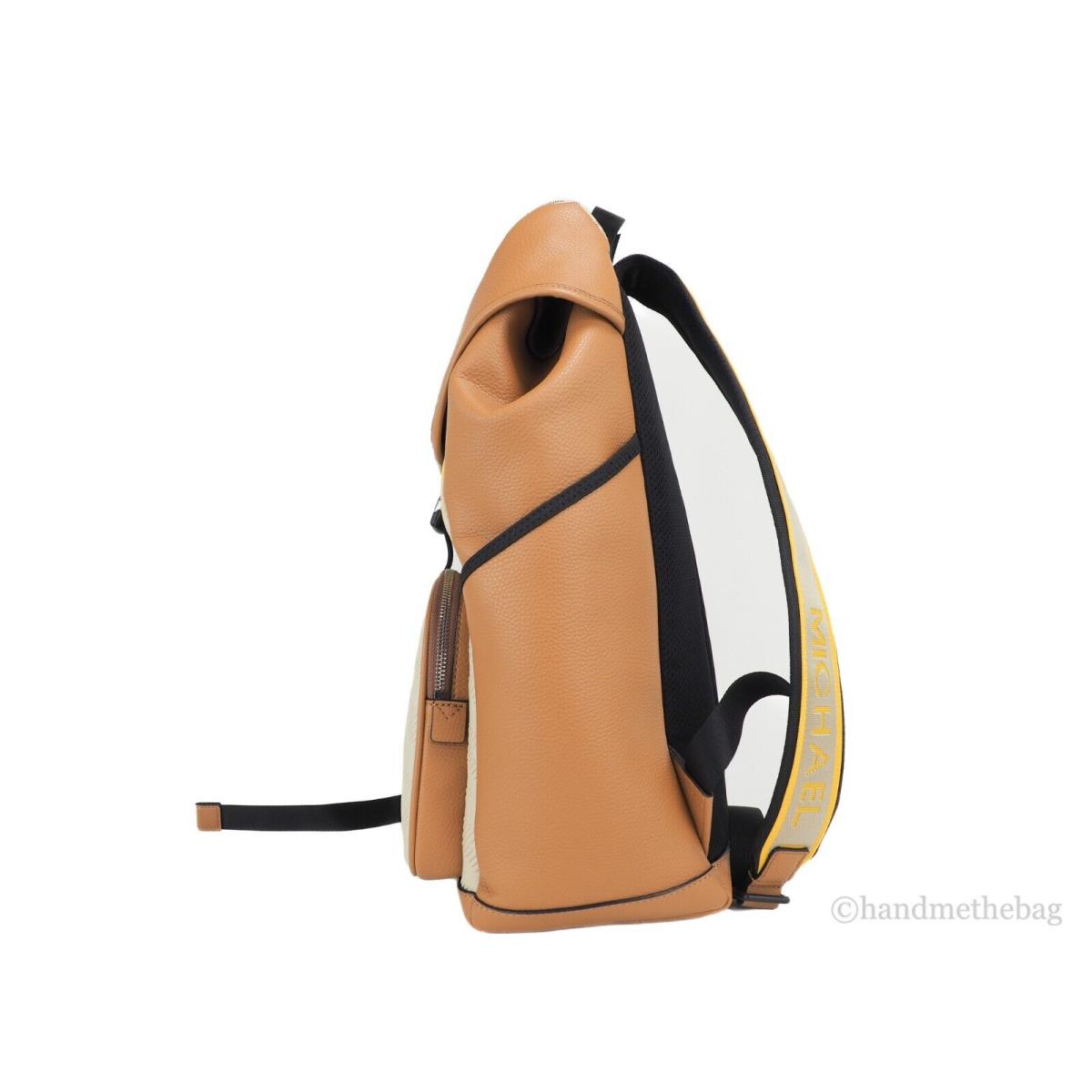 Michael Kors Signature Cooper Sport Flap Chino Large Backpack Bookbag Bag