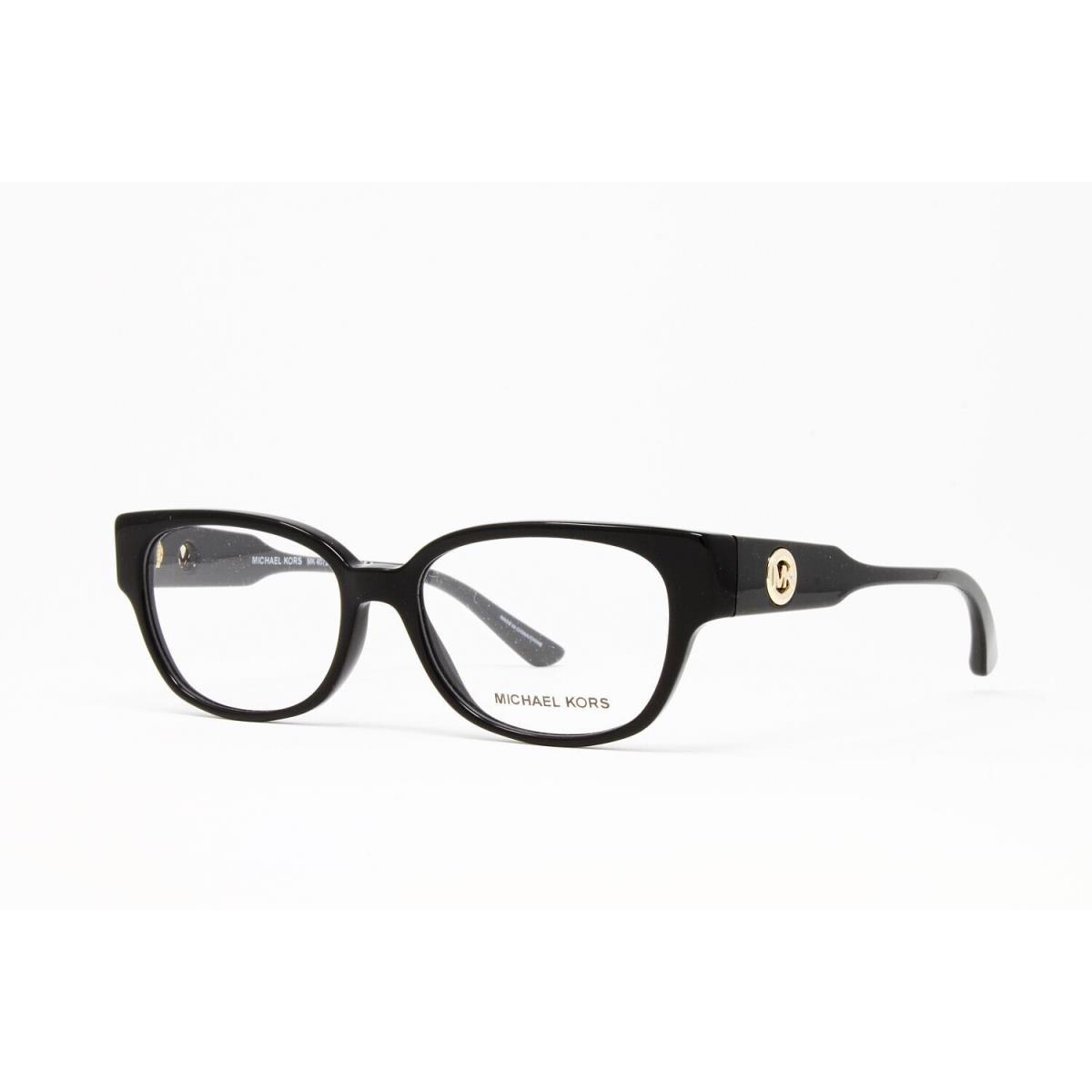 Michael Kors Women`s Rectangular Eyeglasses MK4072 Padua 3332 Blac 52mm