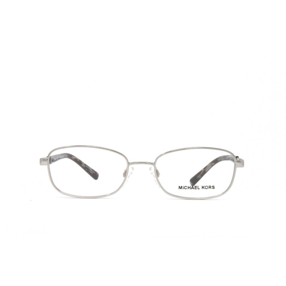 Michael Kors Optical Women`s Rectangular Eyeglasses MK7007 1027 Silver 51mm