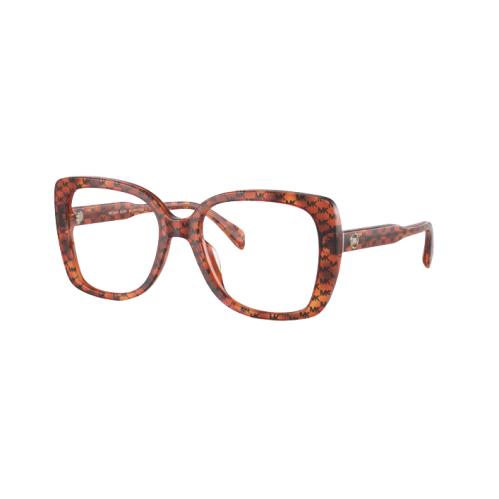 Michael Kors Eyeglasses MK 4104U 3555 Perth Amber MK Heritage Frame 53-18-140 - Brown Frame