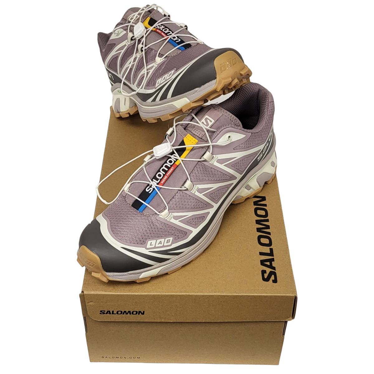 Salomon XT-6 Quail Plum Kitten Vanilla Ice Unisex Sport Style Shoes Pick UR Size