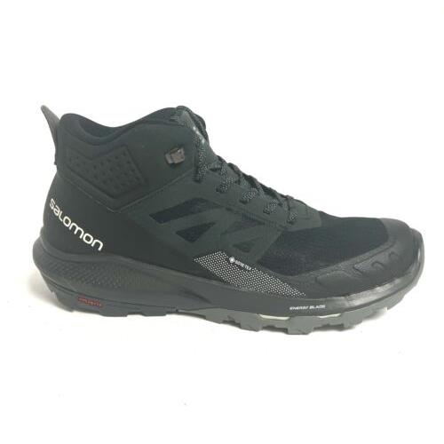 Salomon Mens Outpulse Mid Gtx X Hiking Shoe Black 10.5 M