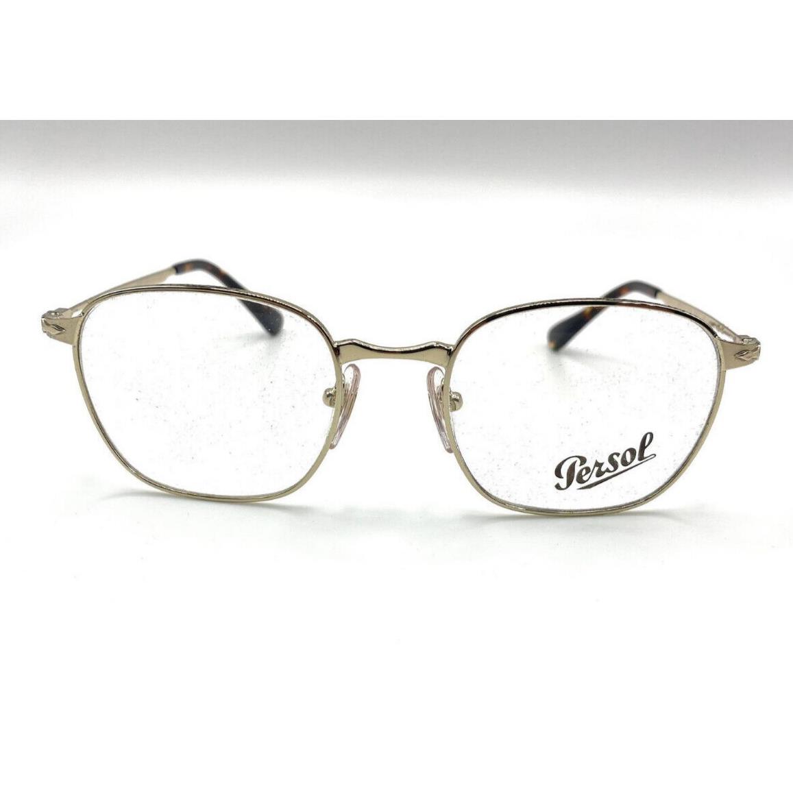 Persol PO2450V Eyeglasses 1076 Gold with Demo Lens 50mm