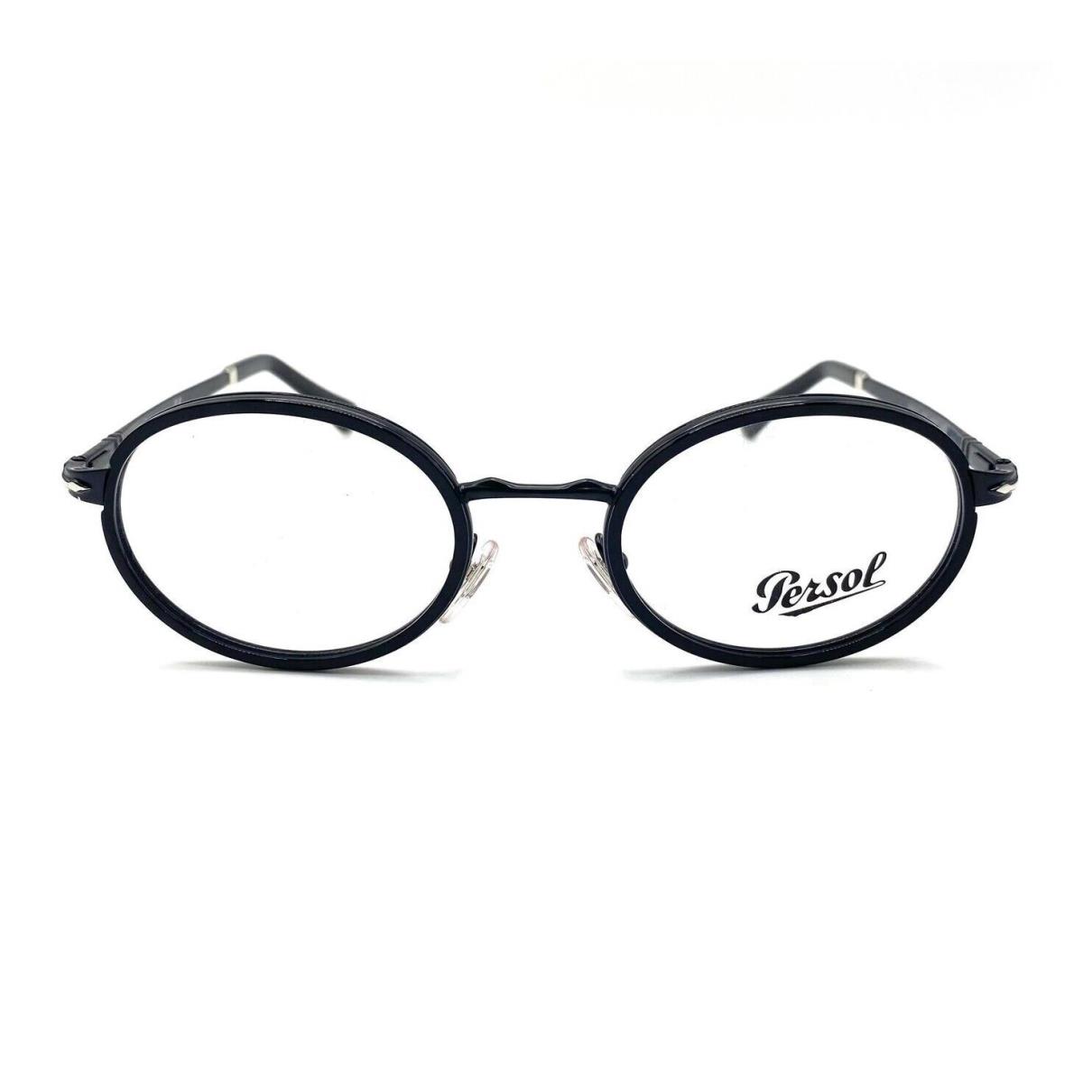 Persol PO2452V Eyeglasses 1078 Demi Gloss Black with Demo Lens 50mm