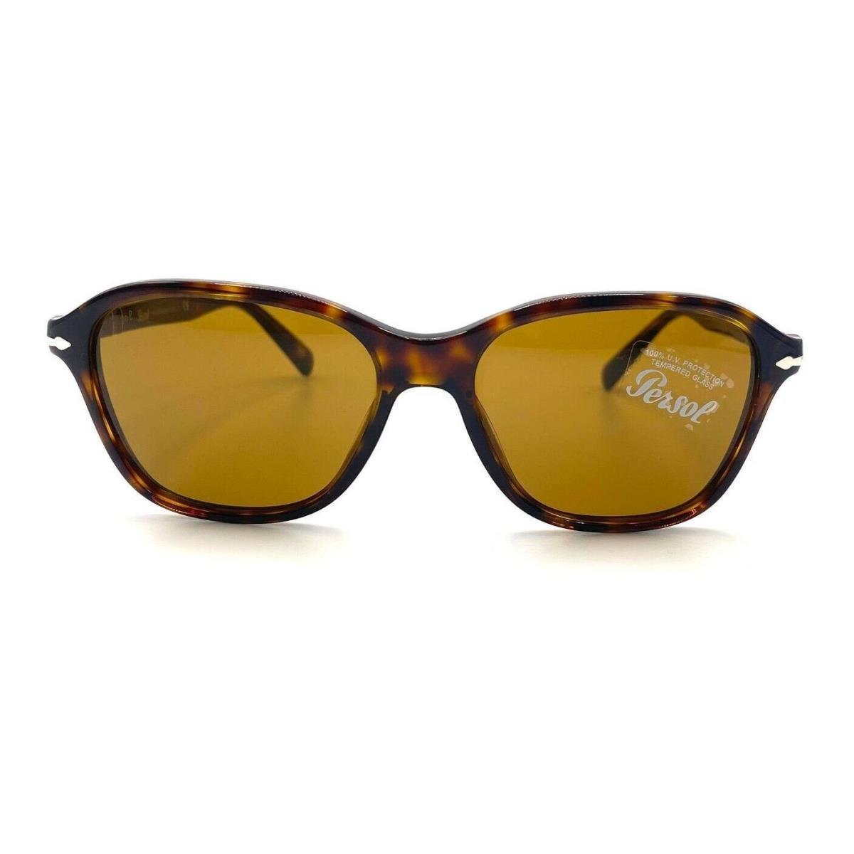 Persol PO3244S Sunglasses 24/33 Havana/brown Lens 53mm