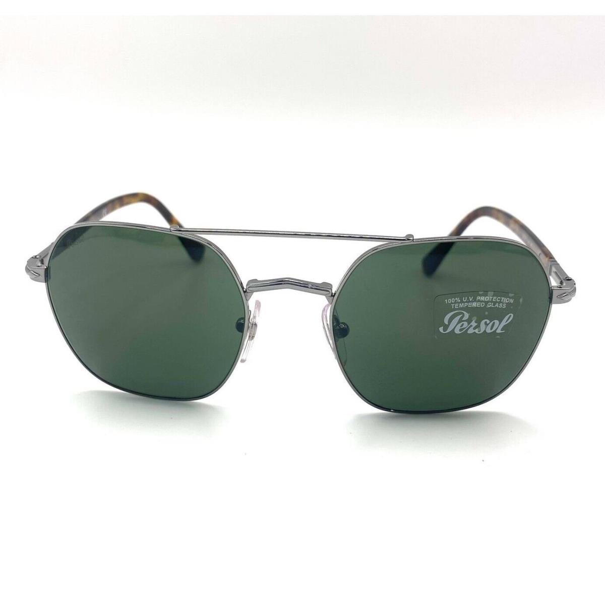 Persol PO2483S Sunglasses 513/31 Gunmetal/green Lens 52mm