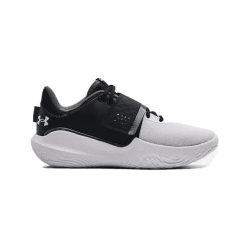 Women Under Armour Flow Futr X Basketball Shoes Size 8 White Black 3025067 001