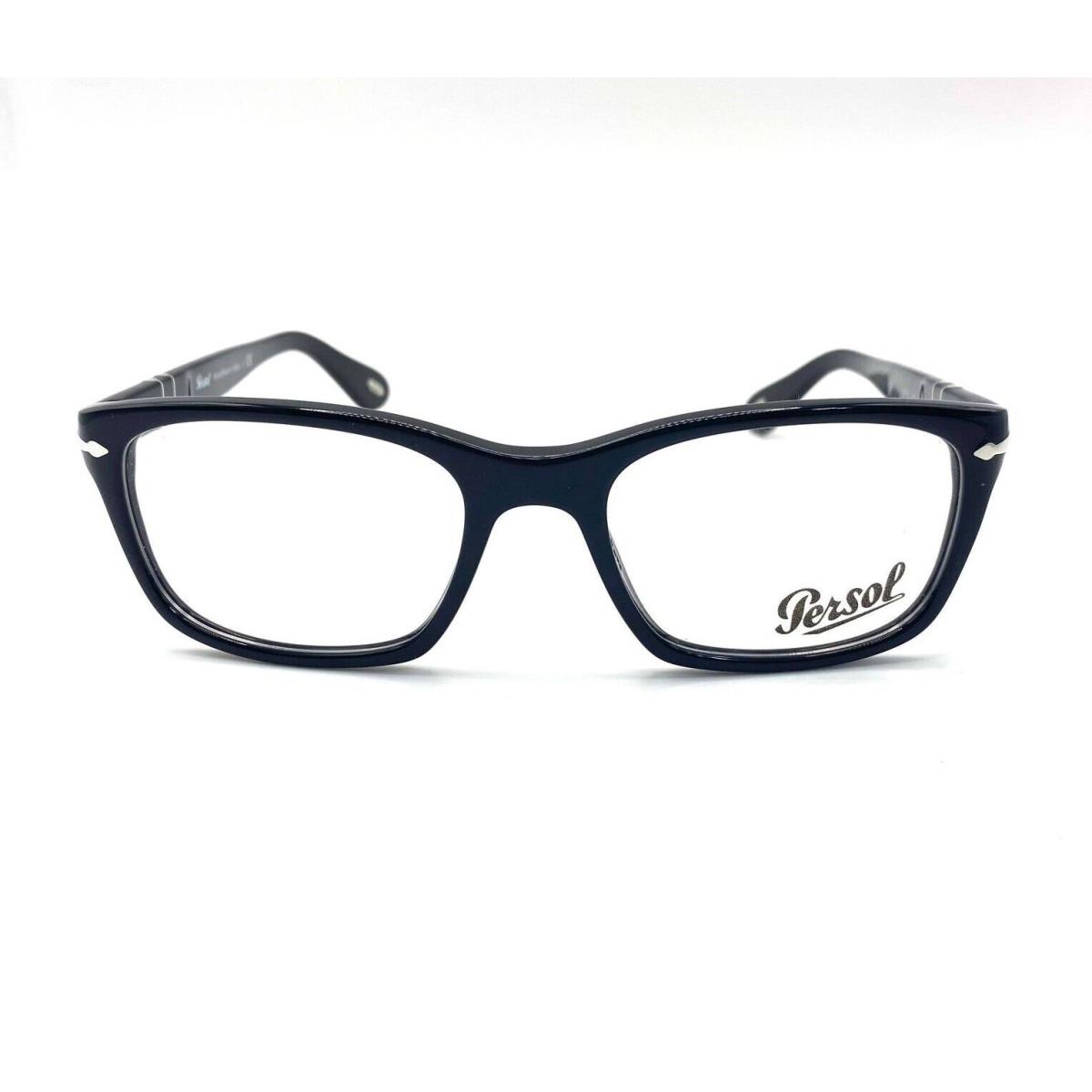 Persol PO3012V Eyeglasses 95 Black with Demo Lens 52mm