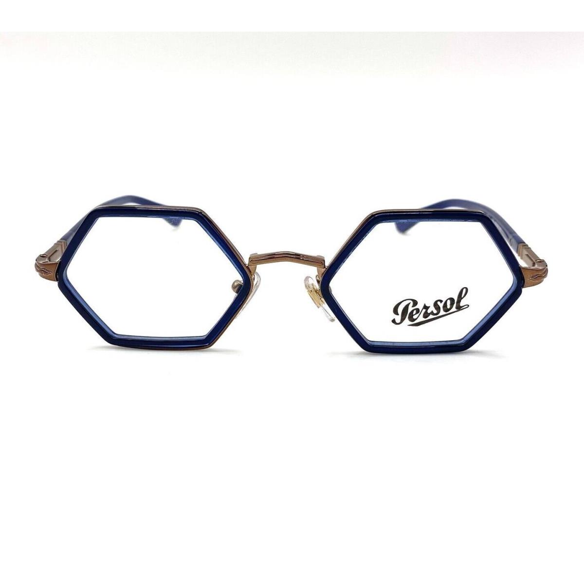 Persol PO2472V Eyeglasses 1095 Blue with Demo Lens 48mm