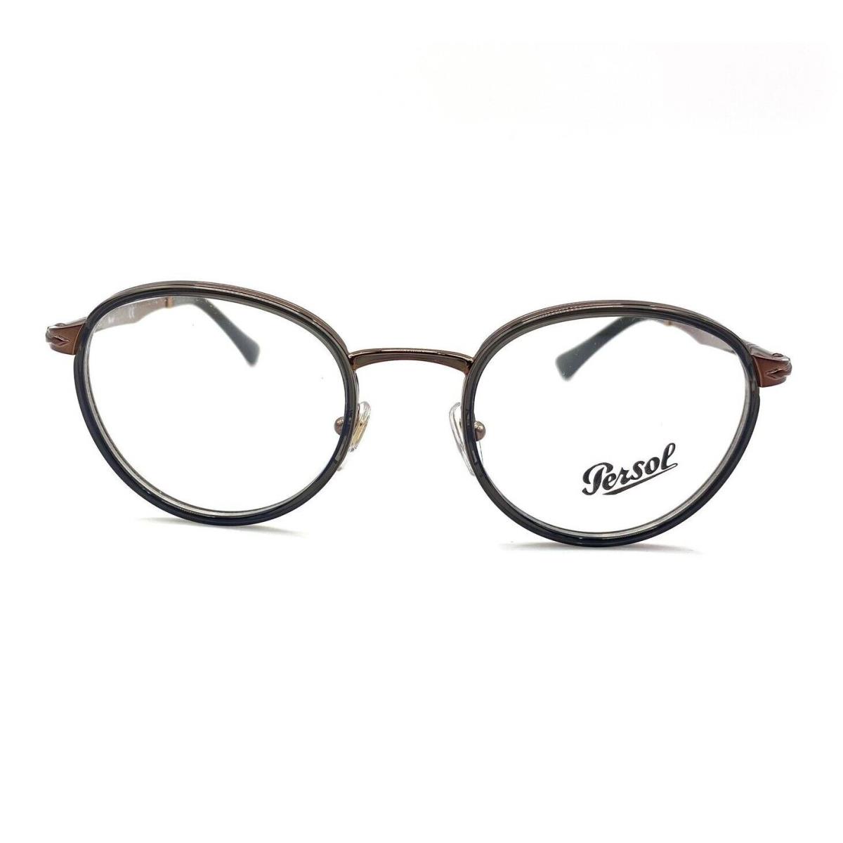 Persol PO2468V Eyeglasses 1092 Copper Grey with Demo Lens 49mm