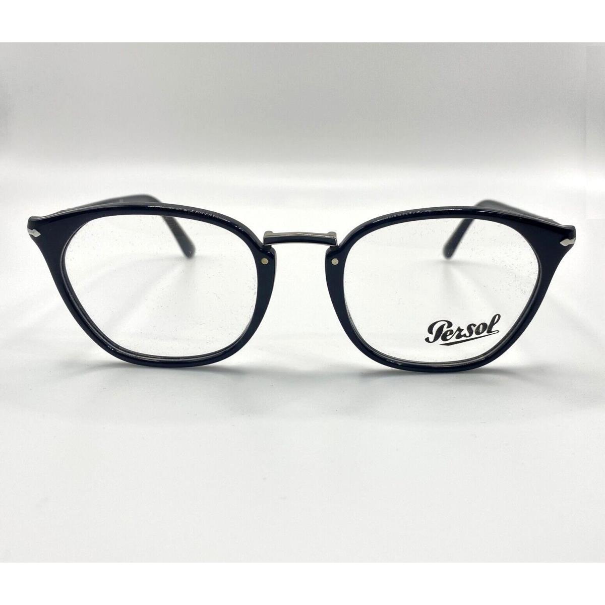 Persol PO3209V Eyeglasses 95 Black with Demo Lens 52mm