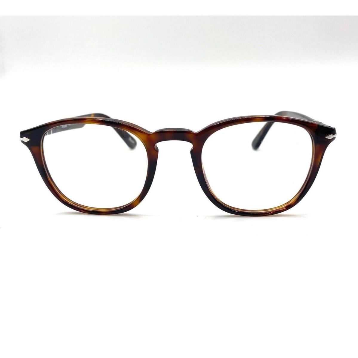 Persol PO3143V Eyeglasses 24 Havana with Demo Lens 47mm