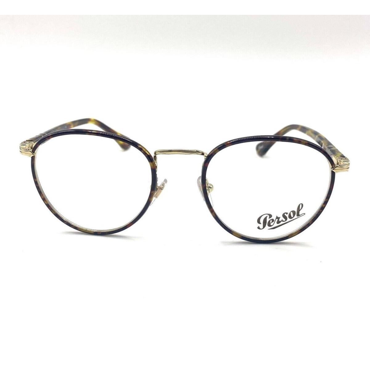 Persol PO2410VJ Eyeglasses 1098 Caffe`-gold with Demo Lens 49mm