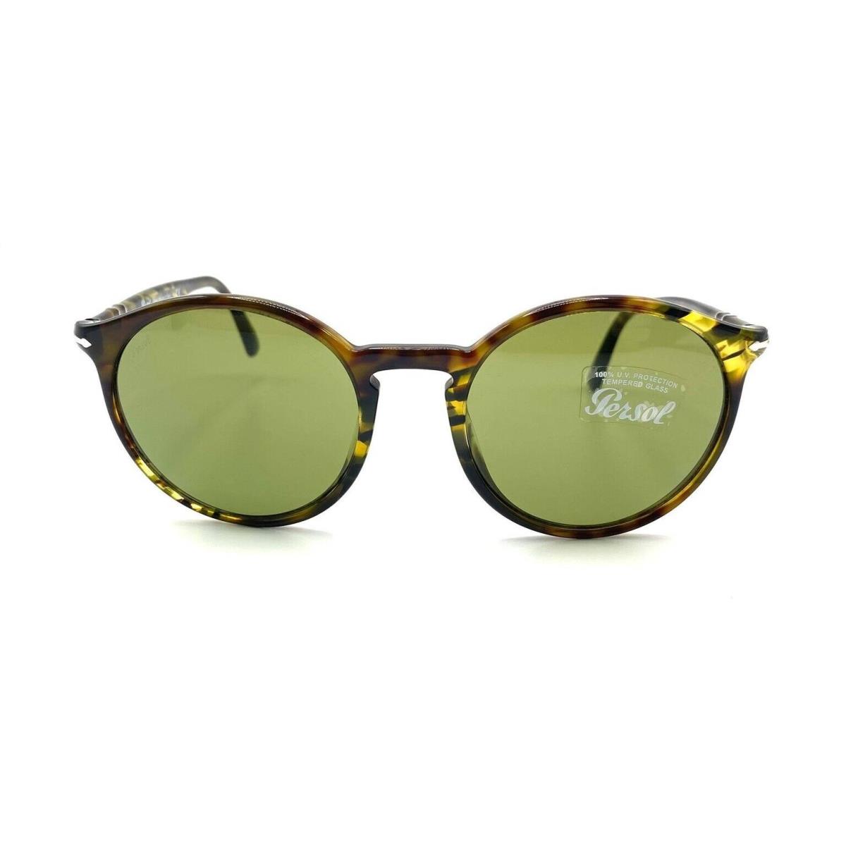 Persol PO3214S Sunglasses 10794E Tortoise Green Brown/green Lens 53mm