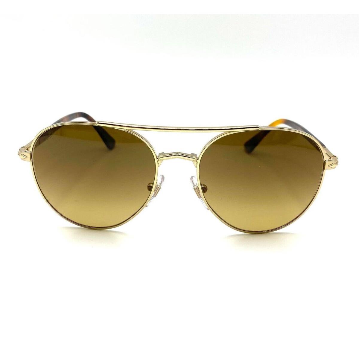 Persol PO2477S Sunglasses 1103/M2 Gold/polar Gradient Brown Lens 54mm