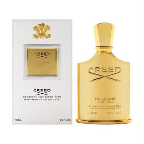 Millesime Imperial by Creed For Men 3.3 oz Edp Spray