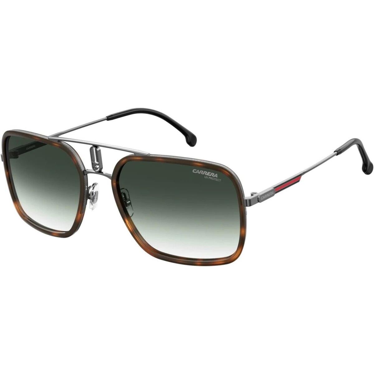 Carrera CA1027S 0EKP Brown Havana/green Gradient Lens Men Sunglasses 59mm