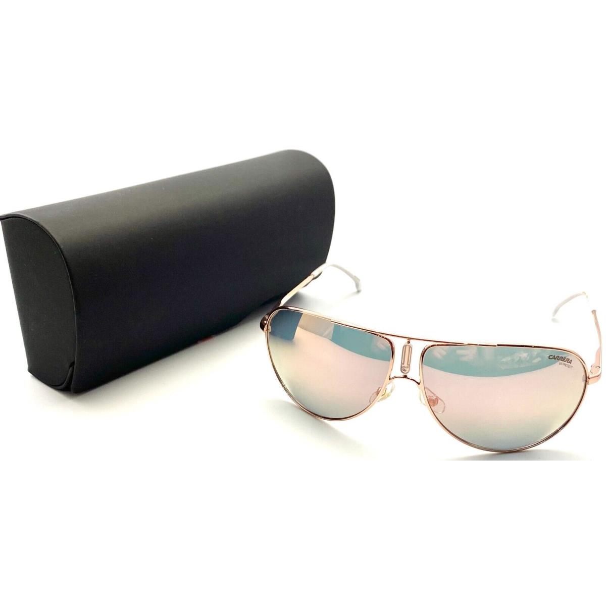 Carrera GIPSY65 Rose Gold Gold Copper Sunglasses 64-11 135 W/case