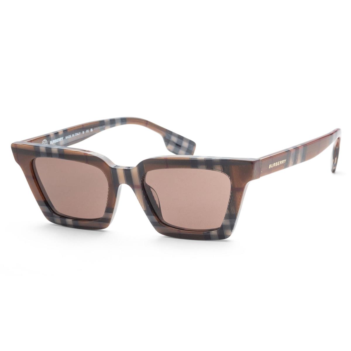 Burberry Women`s Briar 52mm Check Brown Sunglasses BE4392U-396673-52