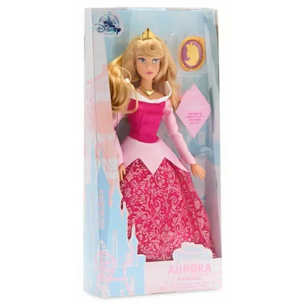 Princess Sleeping Beauty Classic Princess Aurora 11.5-Inch Doll with Pendant