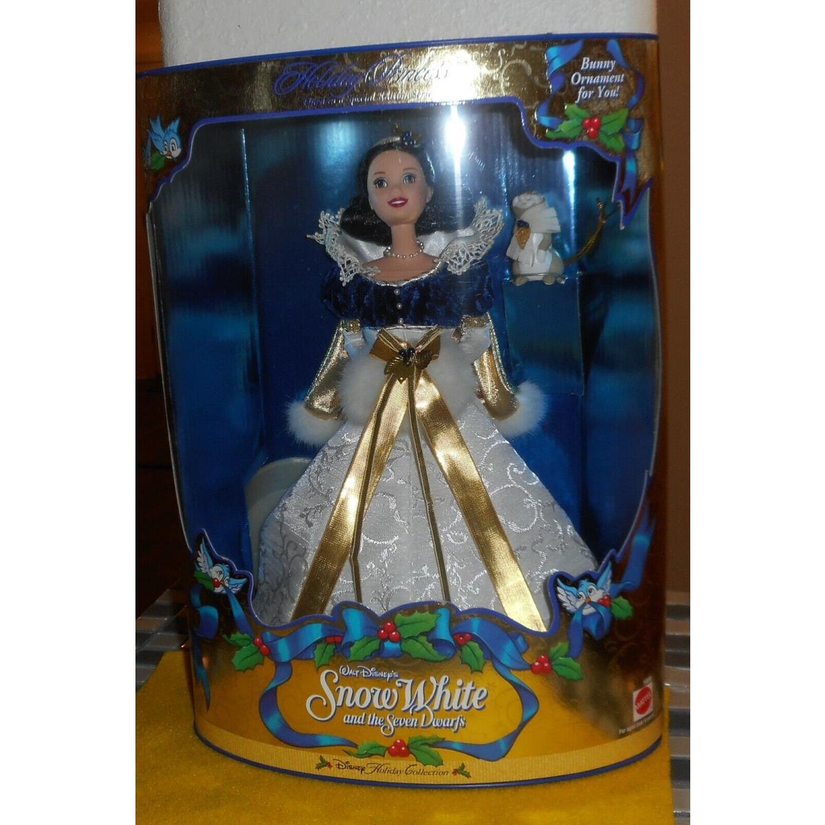 Disney Mattel Holiday Princess Snow White 3RD. Series Doll