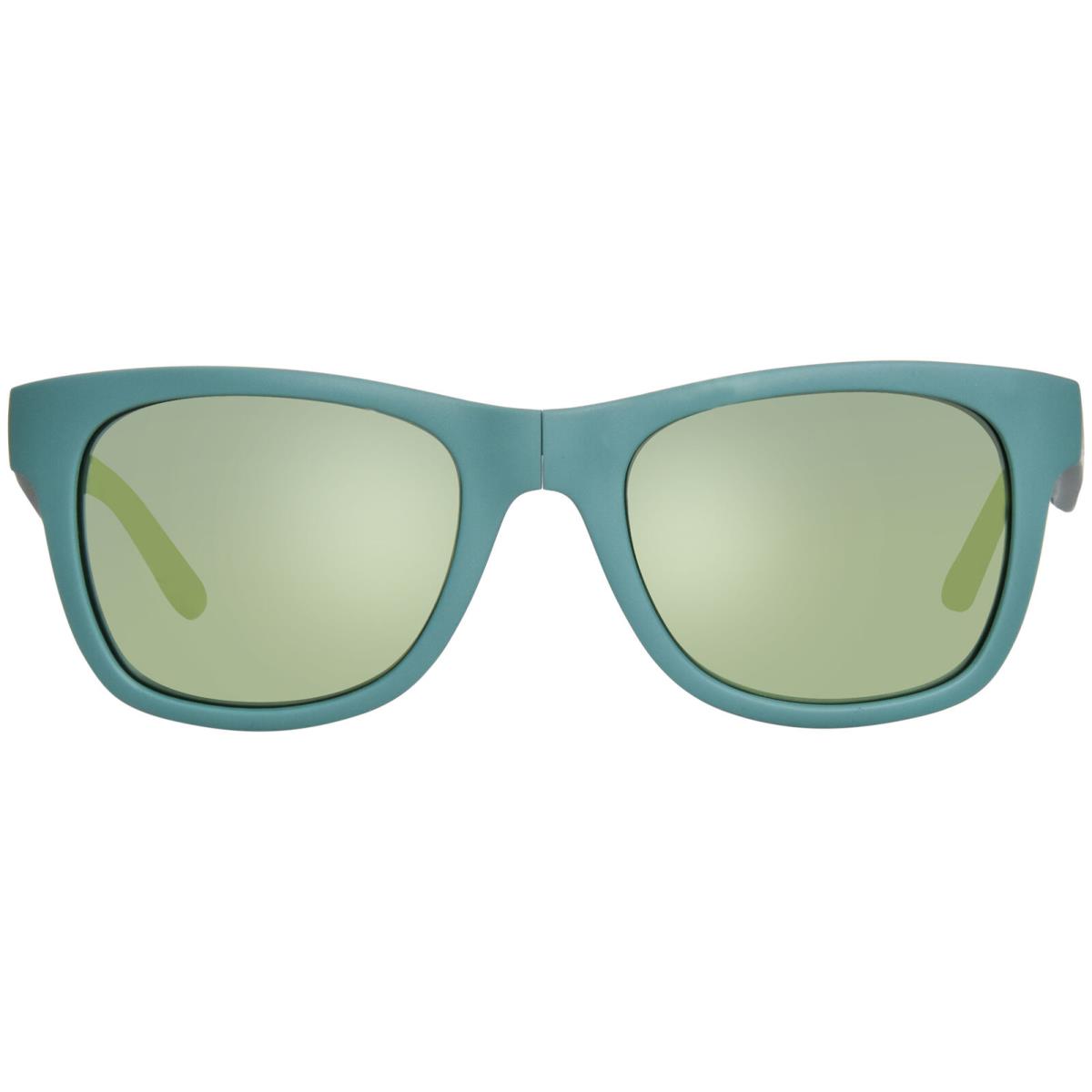 Lacoste Men`s L778S 315 Folding Sunglasses Men`s Matte Green/green Mirror 52mm