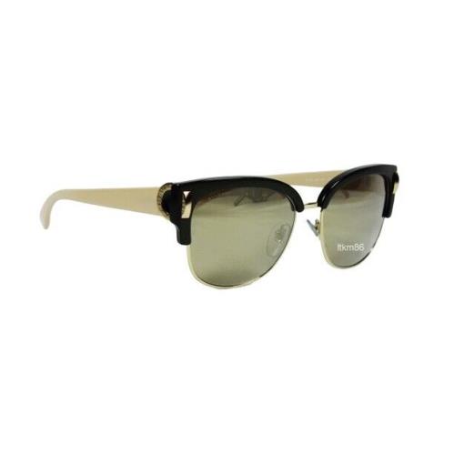 Bvlgari BV8189-897/5A Cocoa Pale Gold / Light Brown Mirror Gold Sunglasses