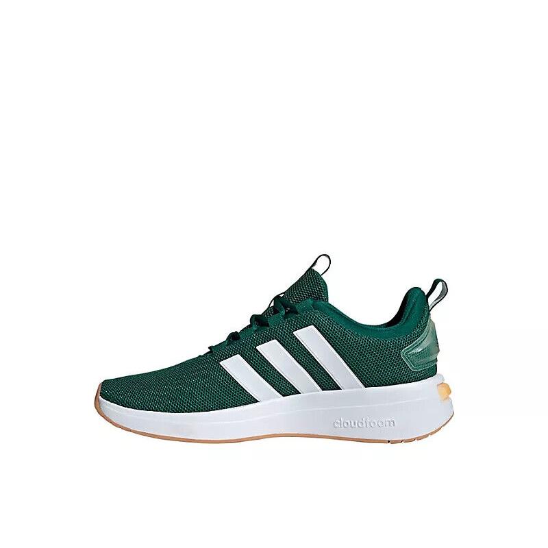 Adidas Racer TR23 Cloud Foam Men`s Athletic Running Low Top Shoes Sneakers - Green