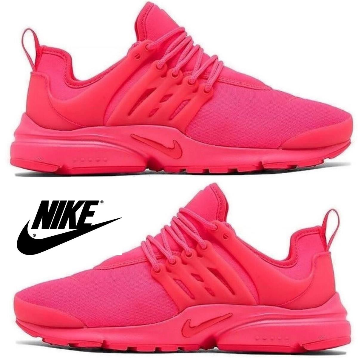 Nike Air Presto Women s Sneakers Casual Shoes Premium Running Sport Pink - Pink , Pink/Pink Manufacturer