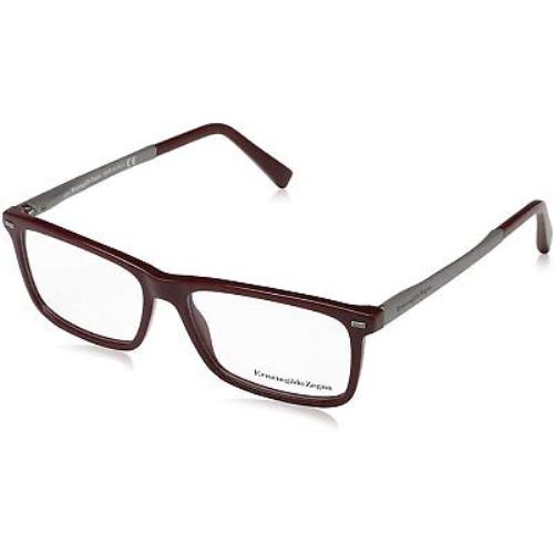 Ermenegildo Zegna Eyeglasses EZ 5074-069 Burgundy W/demo 54mm