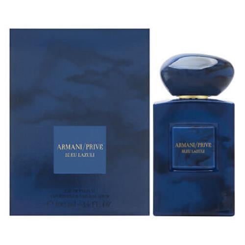 Armani Prive Bleu Lazuli by Giorgio Armani For Unisex 3.4 oz Edp Spray