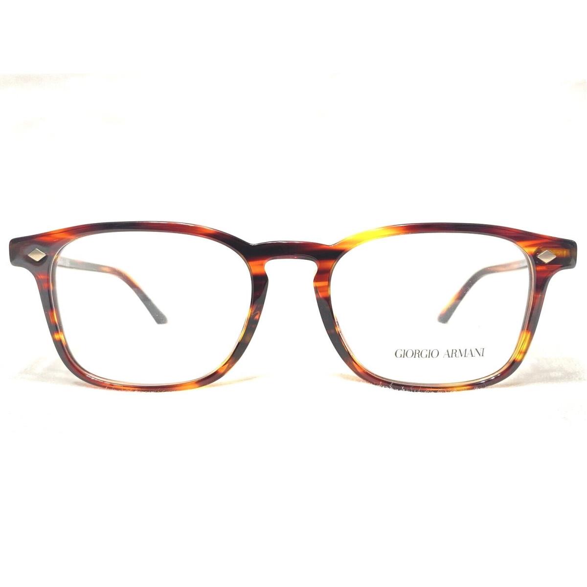 Giorgio Armani AR8103V 5580 Mens Striped Red Eyeglasses Frames 53