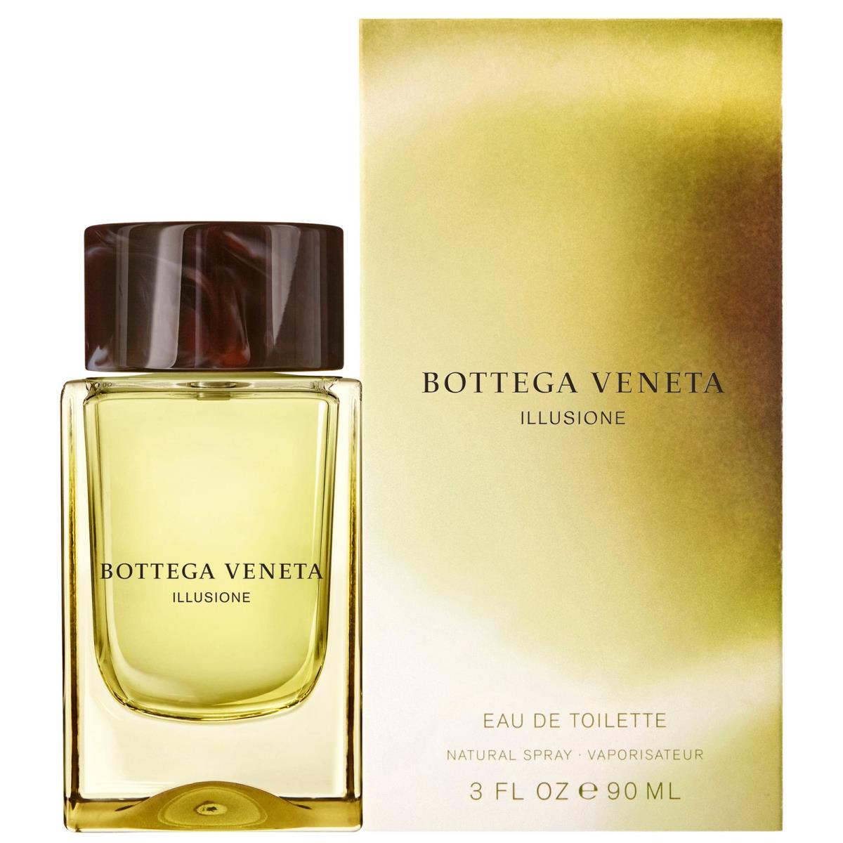 Illusione by Bottega Veneta Eau De Toilette Edt Spray For Men 3.0 oz / 90 ml