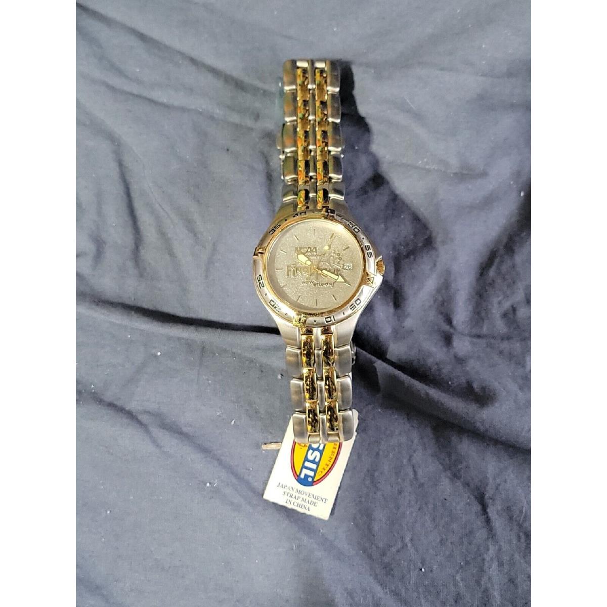 Ncaa Women Final Four 2004 Fossil PR5200 All Steel Men`s Watch