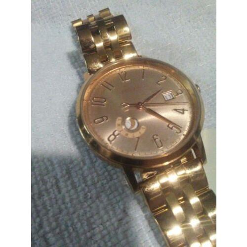Fossil watch  - Rose Gold Dial, Rose gold Band, Rose Gold Bezel