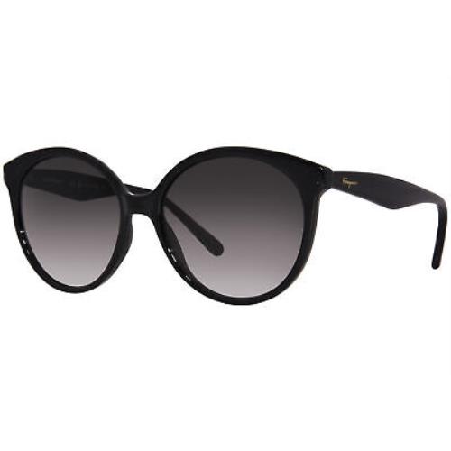 Salvatore Ferragamo SF1071S 001 Sunglasses Women`s Black/grey Gradient 58mm