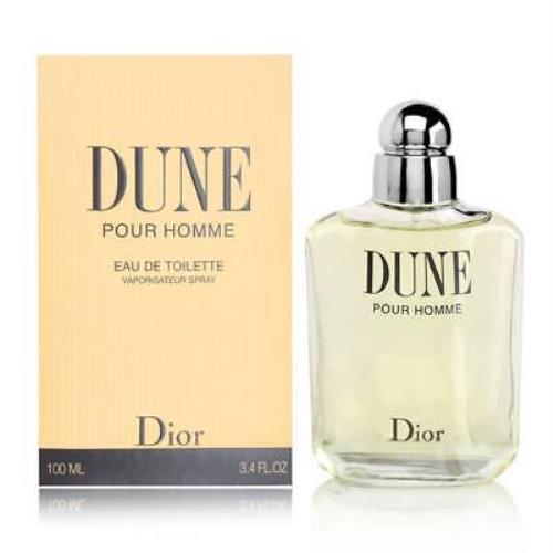 Dune by Christian Dior For Men 3.4 oz Eau de Toilette Spray