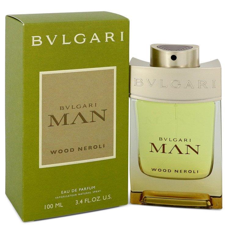 Man Wood Neroli by Bvlgari Eau De Parfum Edp Spray For Men 3.4 oz / 100 ml