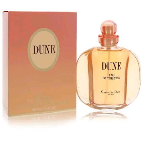 Dior Dune Perfume 3.4 Oz Oriental Woody Fragrance Eau De Toilette Spray For Women