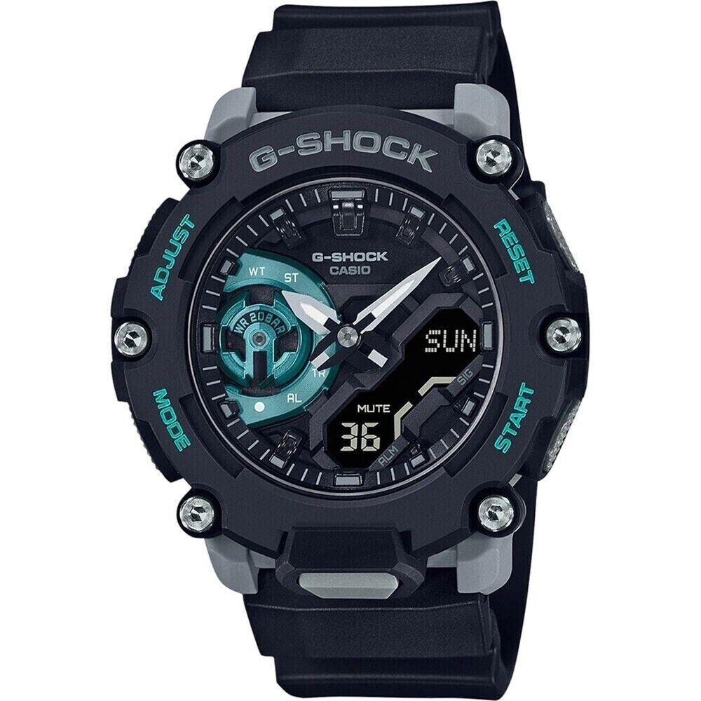 Casio G-shock Analog/digital Carbon Core Guard Structure Watch GA2200M-1A