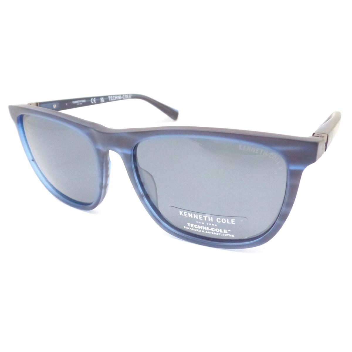Kenneth Cole KC7259 91D Matte Blue Polarized Sunglasses