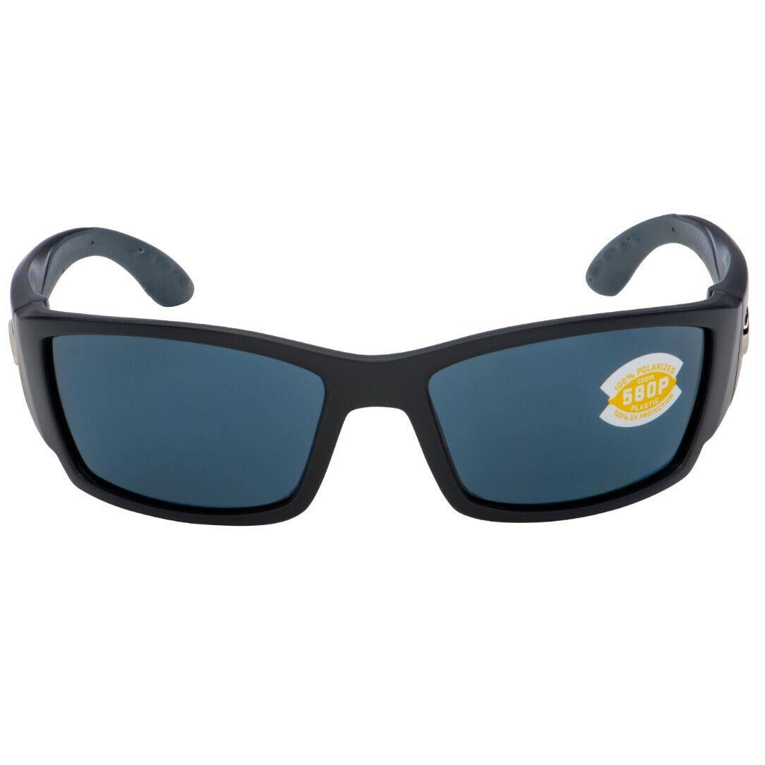 Costa Del Mar Corbina Sunglasses Black/gray 580Plastic - Black Frame, Gray 580Plastic Lens
