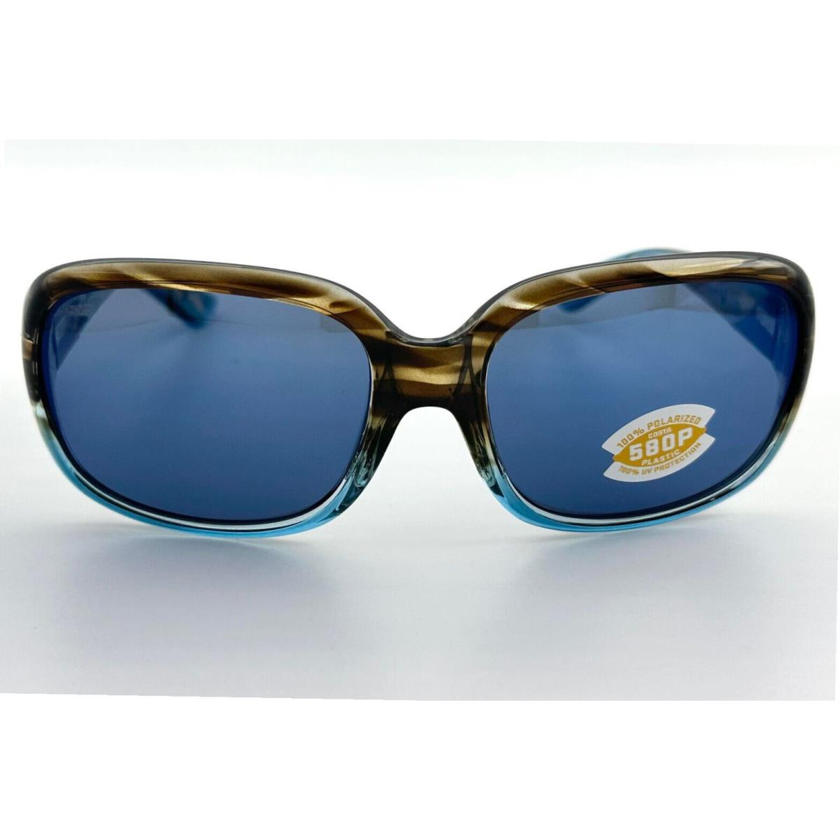 Costa Del Mar Gannet Sunglasses Shiny Wahoo/blue Mirror 580Plastic