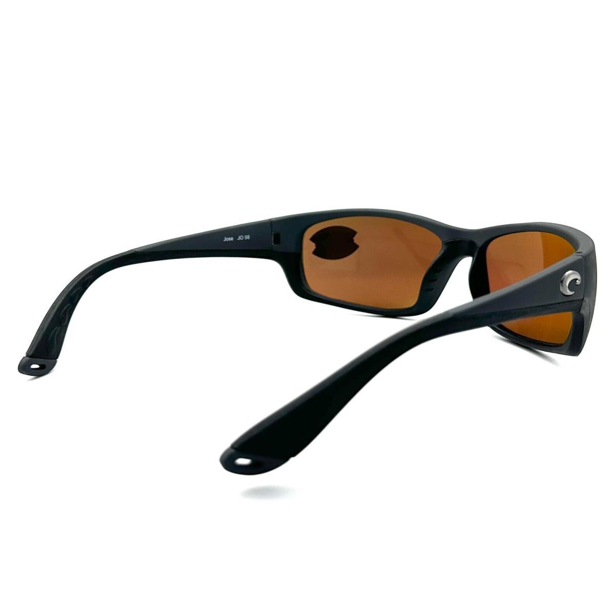 Costa Del Mar sunglasses Jose - Frame: Matte Gray, Lens: Green Mirror 580Plastic 2