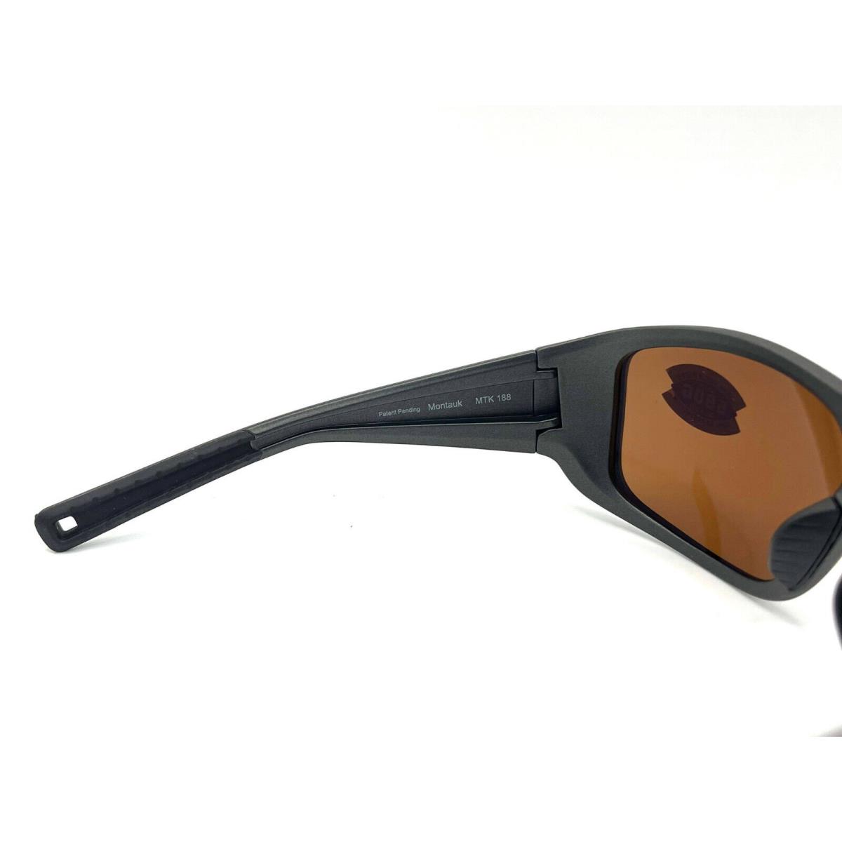 Costa Del Mar sunglasses Montauk - Frame: Steel Gray Metallic, Lens: 4