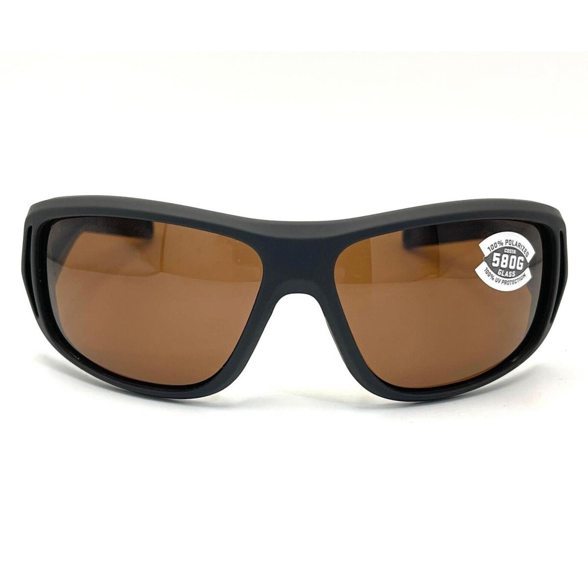 Costa Del Mar Montauk Sunglasses Matte Black Ultra/copper 580Glass