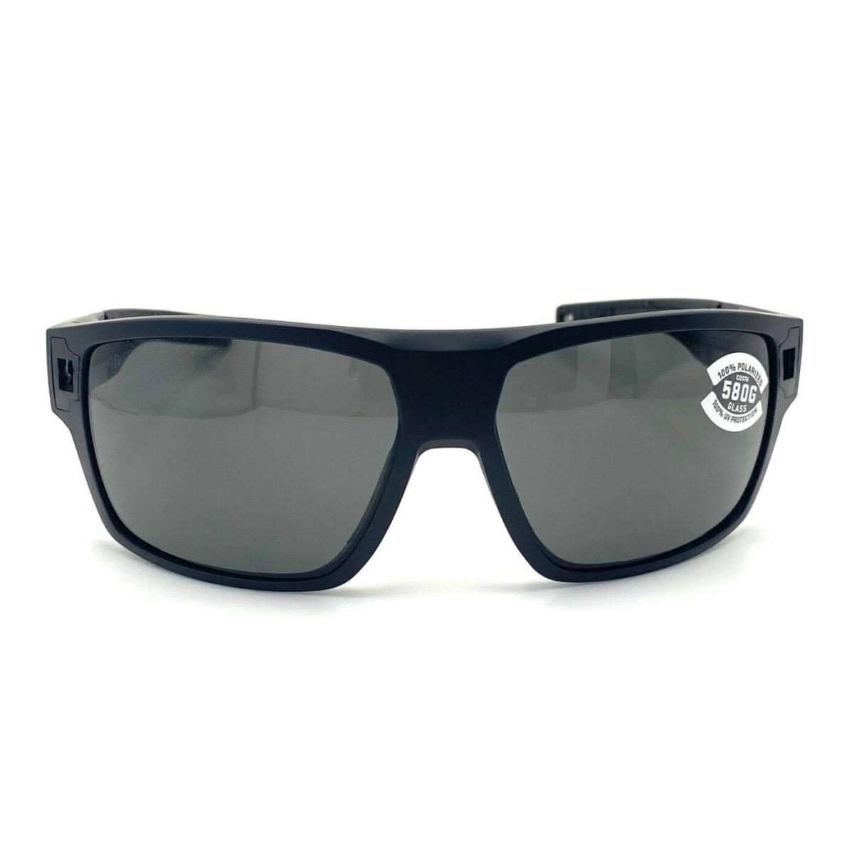 Costa Del Mar Diego Sunglasses Matte Black/gray 580Glass