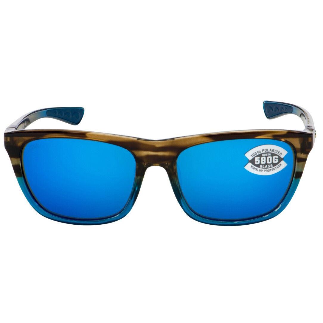 Costa Del Mar Cheeca Sunglasses Shiny Wahoo/blue Mirror 580Glass - Shiny Wahoo Frame, Blue Mirror 580Glass Lens