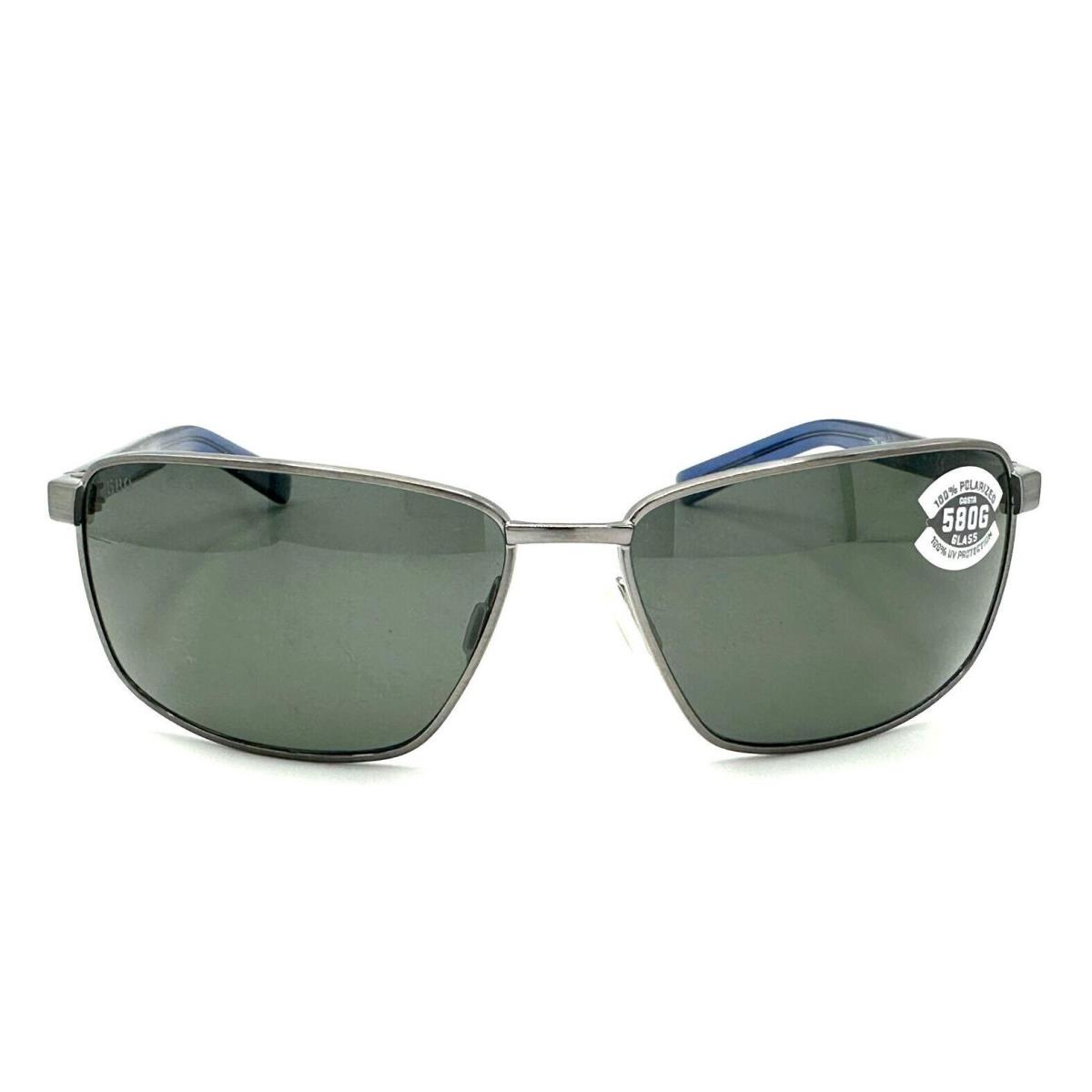 Costa Del Mar Ponce Sunglasses Brushed Gunmetal/gray 580Glass