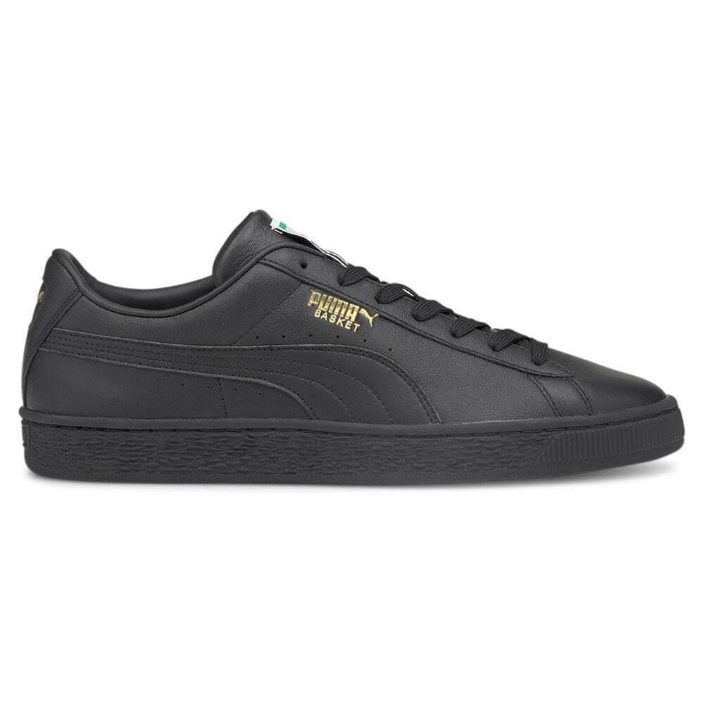 Puma Basket Classic Xxi Lace Up Mens Black Sneakers Casual Shoes 37492303 6